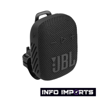 Caixa de Som JBL Wind 3S Bike - Preto